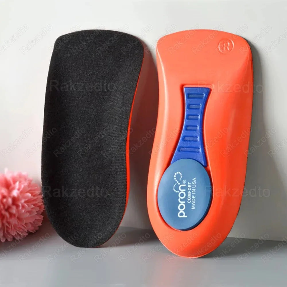 3/4 Orthotic Insoles for Plantar Fasciitis Arch Support Flat Foot Orthopedic insoles for Shoes Man Woman Heel Spur Pain Relief