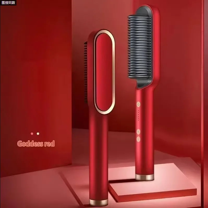 Hair Straightener Professional Quick Heated Electric Hot Comb Hair Straightener Personal Care Multifunctional Hairstyle Brush